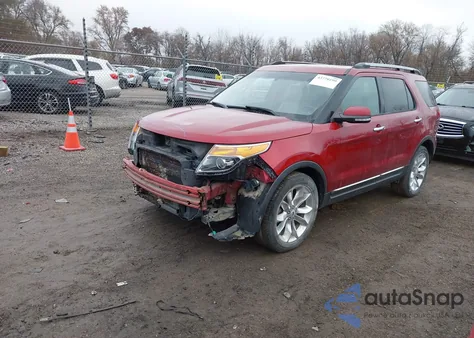 2013 Ford Explorer Limited from USA, damaged, VIN 1FM5K7F90DGB20131